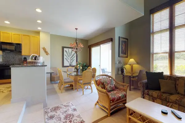 Sunlit Dining Area & Living Room View
