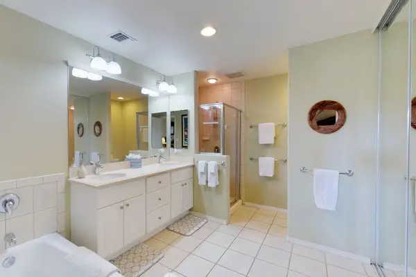 Primary En-Suite Bath with Soaking Tub & Walk-In Shower