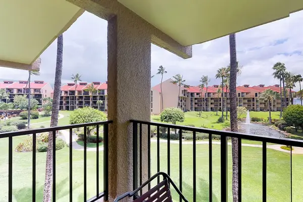 Take in beautiful resort views from the covered lanai