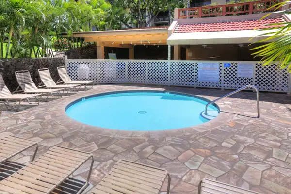 Unwind in the relaxing outdoor hot tub