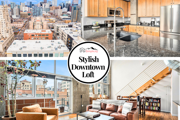 Stylish city loft | walk to dining & shops