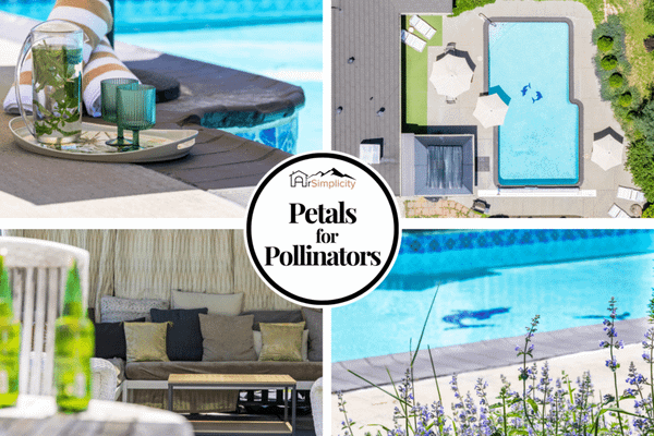 Heated pool | bbq | cabana | gardens