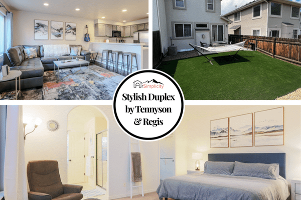 Stylish duplex by tennyson & regis
