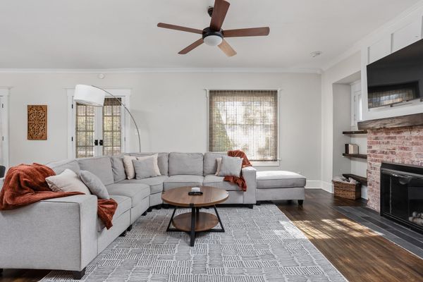 Fire Pit & Cornhole| Indy Heritage House