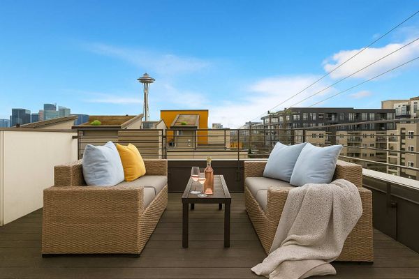 Near Space Needle, Climate Pledge, DT |  Roof Deck