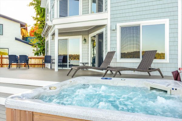 3BR Waterfront Retreat | Hot Tub | Private Deck