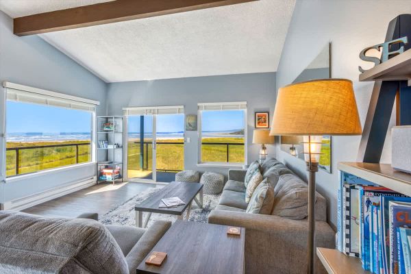 180 Degree Pacific Ocean & Moclips River Views