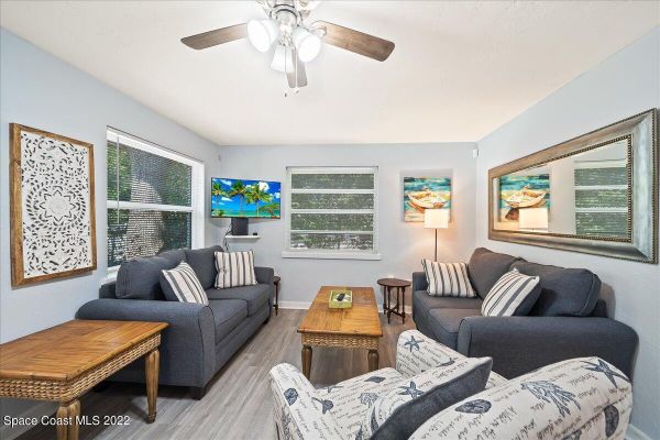 Space Coast retreat w/ backyard & BBQ grill