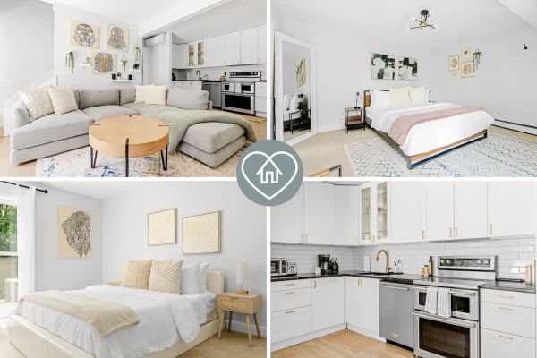 Bright & Modern | King Suite | Creekside Trail