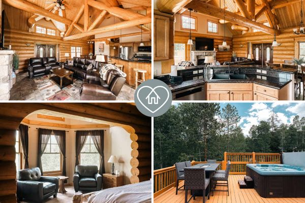 Ski, Hike, Relax – Log Cabin with Views – Hot tub