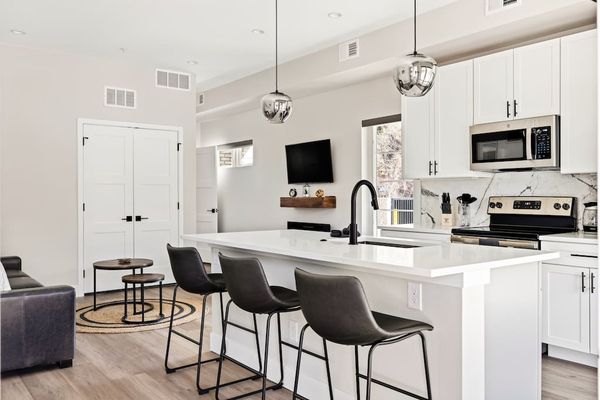 Golden Sanctuary | Luxe Apt | 1 Block From Main St