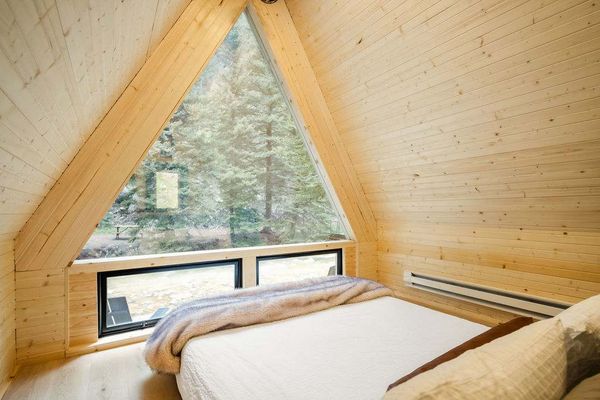 Cozy Creekside A-Frame Retreat | LostFork Basecamp