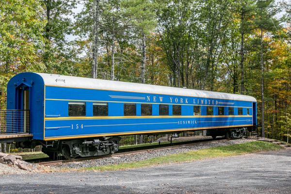 Sunswick Railcar: A 1940s Train Among the Trees