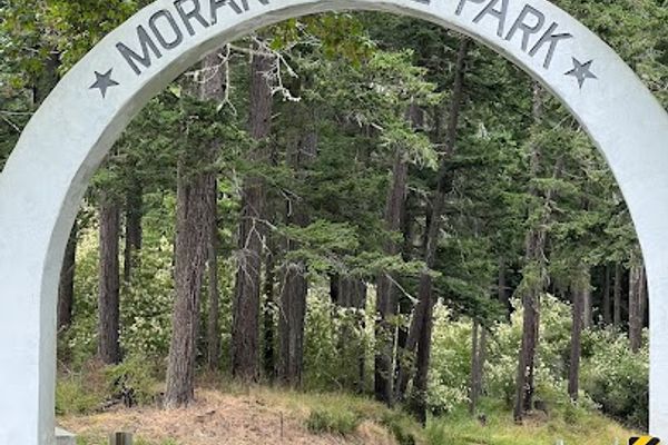 Moran State Park Welcome Sign