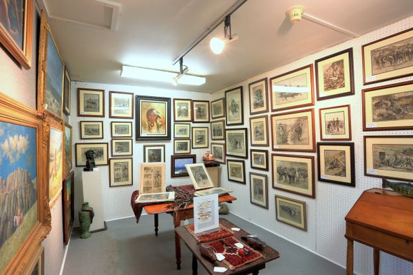 Seaside art gallery