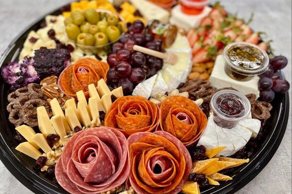 Custom made charcuterie boards!  Available for pickup & delivery!