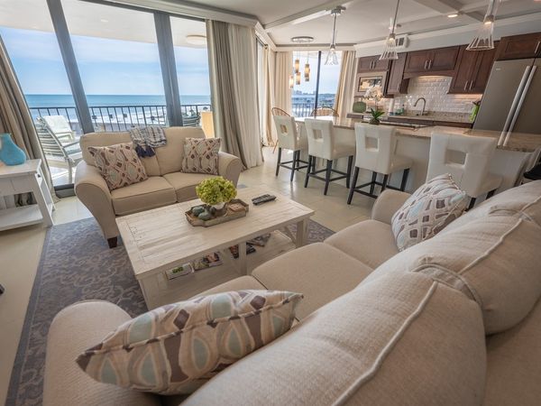 Beautifully Decorated, Enjoy Views of the Ocean from the Living Room, Dining Room and Kitchen Areas!