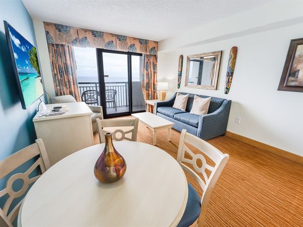 Large Living Area with Views of the Ocean, Beautifully Decorated