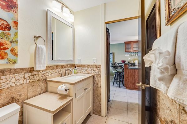 Elegant Vanity with Plenty of Space