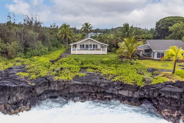 Dramatic Oceanfront Lava Coastline