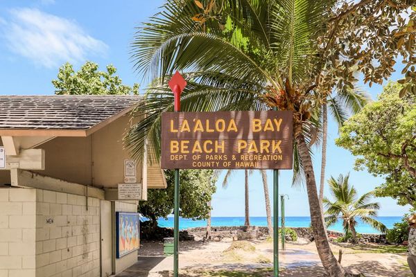 Incredibly close to the sand, surf, and tropical beauty of La'aloa Bay Beach Park