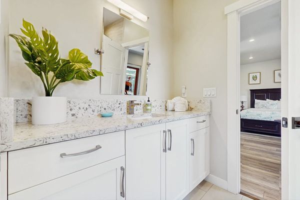 Bright Spa Style Bathroom Vanity