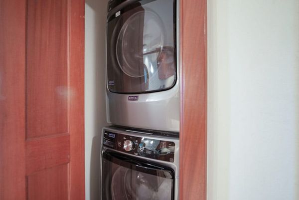 In-unit washer and dryer for added convenience