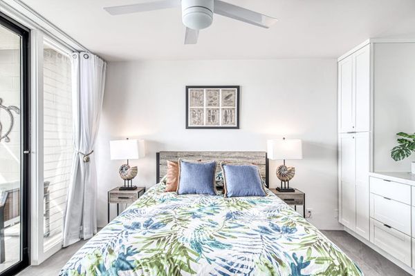 Serene Bedroom Oasis Infused With Coastal Style Accents