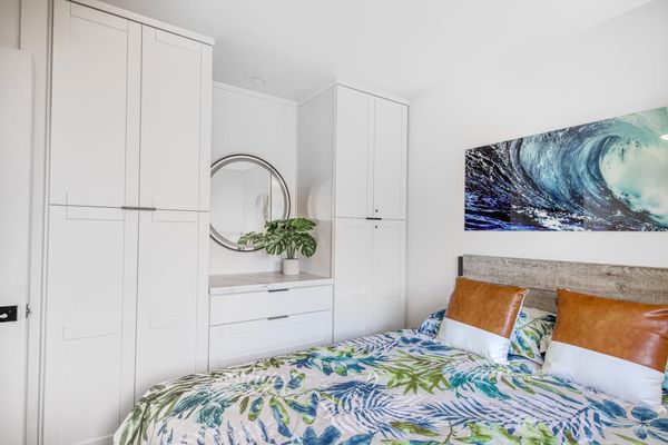 Ample Custom Storage Closets Keep Your Stay Clutter Free