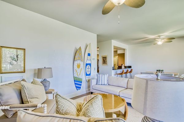 Open Concept Living With Coastal Charm