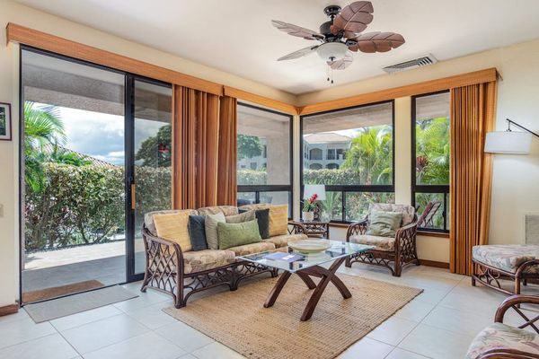 Bright Open Living Space with Direct Sliding Door Patio Access