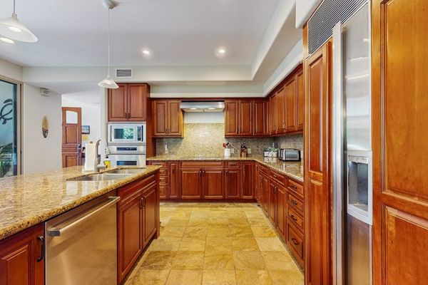 Upgraded kitchen with all of the amenities and stainless steel appliances.