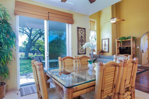 Bright dining area for memorable meals