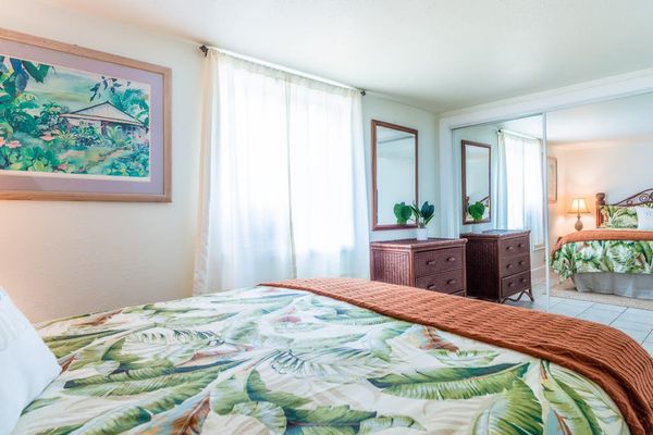 Peaceful Master Bedroom With Garden Views