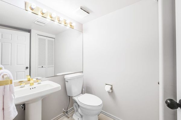Convenient Half Bathroom On Main Level