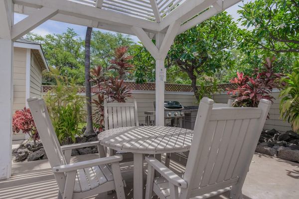 Shaded courtyard for outdoor relaxation
