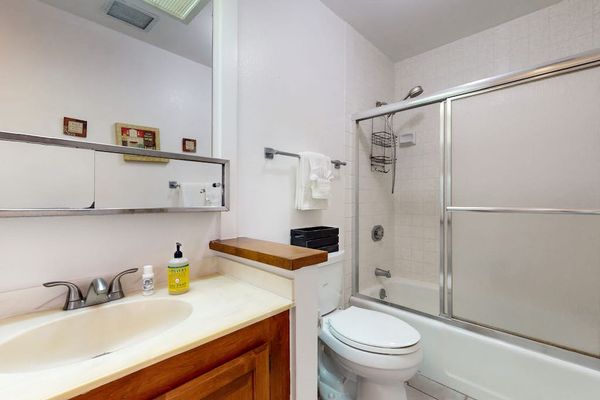 Full Bathroom With Tub And Shower