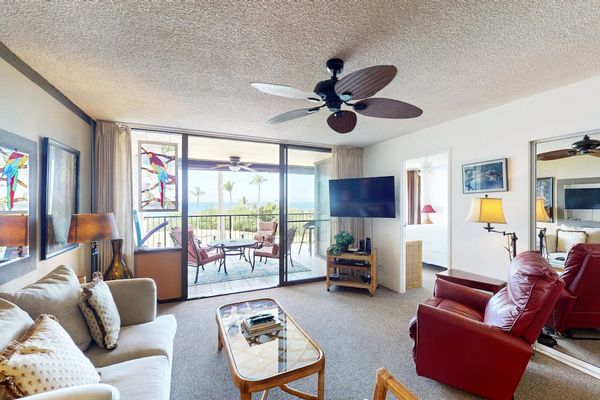 Bright Living Room With Lanai Access