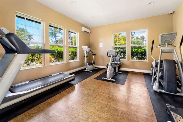 Sunlit Fitness Room For Morning Cardio Sessions