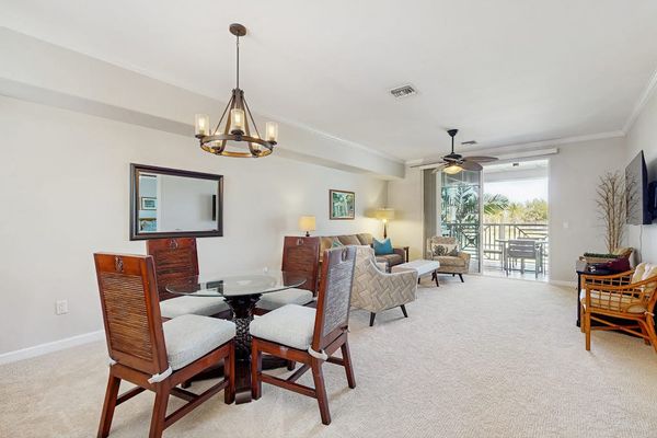 Dining space connected to the living area