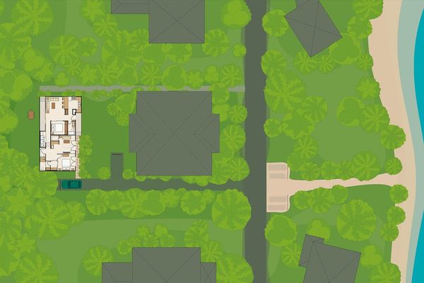 Your Beachfront Escape From Above