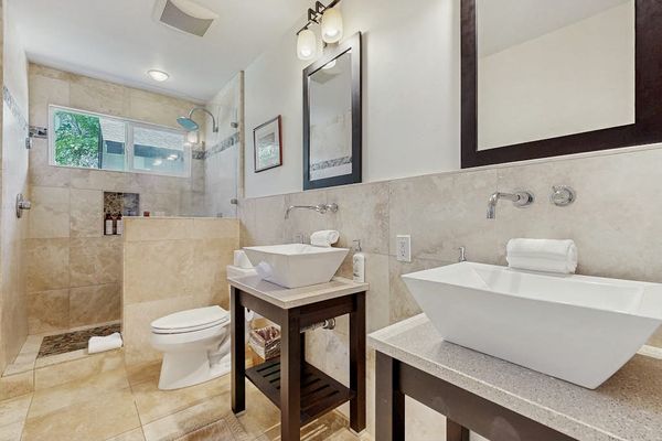 Stylish Bathroom With Resort Feel
