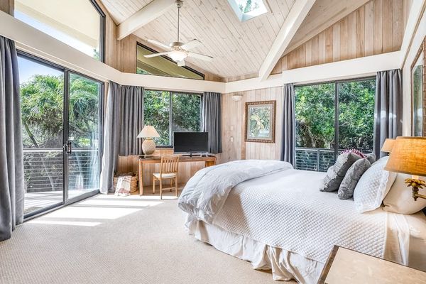 Comfortable Guest Bedroom with Cozy Bedding