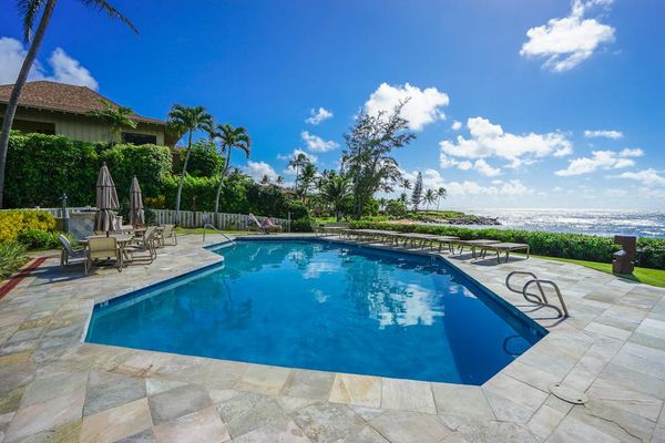 Private Pool With Endless Blue Skies