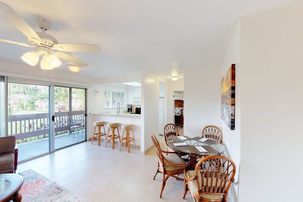 Dining room open to the living room