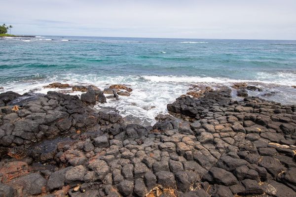 Dramatic Lava Rock Coastline Views