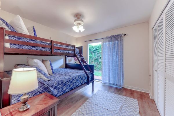 Bright Bunk Bedroom with Twin-over-Full Bed & Natural Light