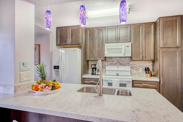 Bright Kitchen With Spacious Breakfast Island