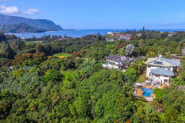 Elevated Tropical Estate Panorama