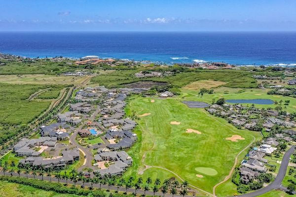 Aerial View of the Resort, Golf Course & Ocean